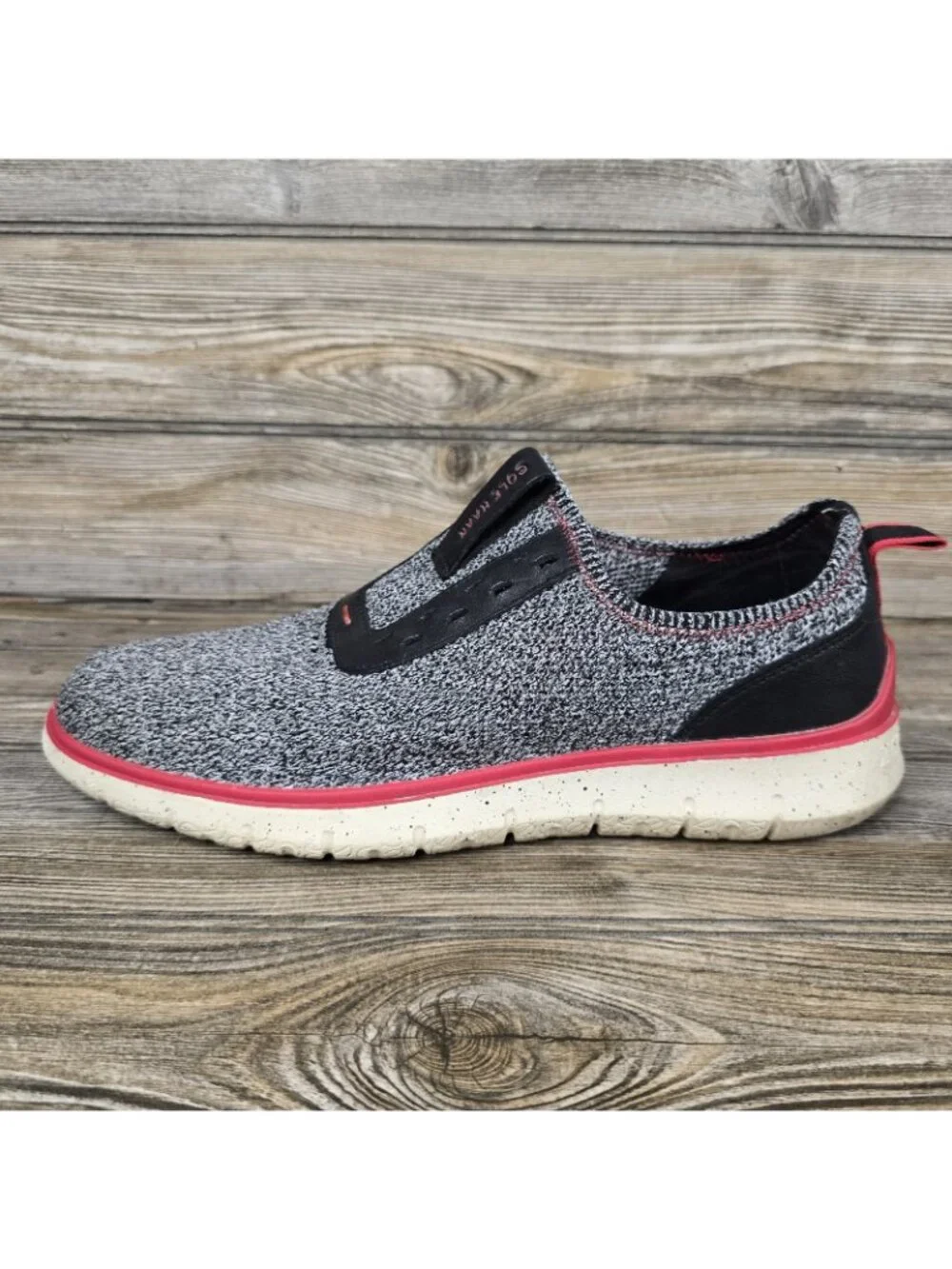 Cole Haan Generation ZeroGrand Stitchlite Gray Black Shoes Men's Size 11.5